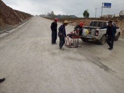 道路水稳钻芯检测